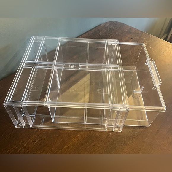 The Container Store Clearline Stackable Sweater Drawer Case - Picture 3 of 7
